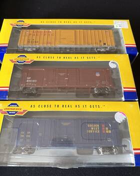 G4350 Genesis From Athearn Ho Scale Box Car Lot Golden West Sp/up Union Pacific New