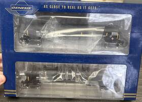 G67876 Genesis Athearn Rtr Ho Gatc 23k Tank Train End Cars Gatx Tanktrain Nib