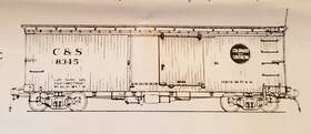 300-5226 Grandt Line 5226 Colorado And Southern Box Car C&s Steel Underframe Hon3 Trucks C