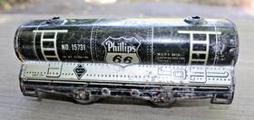 15731 Hafner O Gauge Black Phillips 66 Tank Car B2