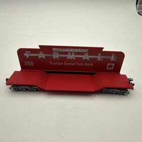 K100715 Hawthorne Village Bachmann Ho Scale Ih Mccormick Farmall Flatbed - No Load