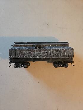 K121206 Hawthorne Village Ho Scale Civil War Armored Train Monitor