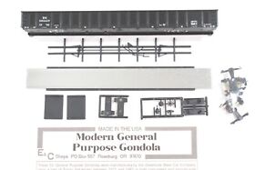 580609 Ho E&c Burlington Northern 65ft Corrugated-side Mill Gondola #580609 New Kit