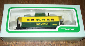 94074 Ho Scale Reading Railroad Freight Train Caboose Car Nib