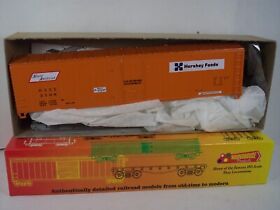 12504 Ho Scale Roundhouse 50foot Plug Door Box Car Hershey Foods Rare New Kit