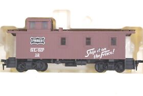 932-7513 Ho Walthers Frisco 36ft Regular Wood Cabose Super Detail