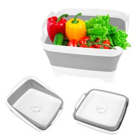 Ho-860-cdhb Hovom Collapsible Dish Basin With Drain Plug 8.5l 2.2 Gallon Foldable Wash Ho-860-cdhb Hovom Collapsible Dish Basin With Drain Plug 8.5l 2.2 Gallon Foldable Wash