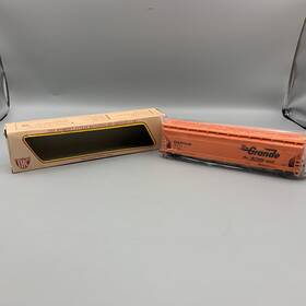 35201 Ihc Vintage Ho Scale Freight Car Drgw Rio Grande Center Flow Hopper Nos