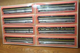 47828 Ihc Ho Scale Passenger Cars 8 Car Set Chesapeake And Ohio #47828