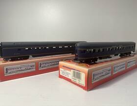 48131 Ihc Ho Scale Louisville And Nashville Passenger Cars Coach Observ. Set Of 2