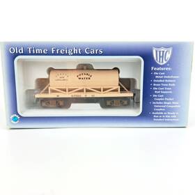 58279 Ihc Old Time Wooden Tank Car Ho O&a Potable Water