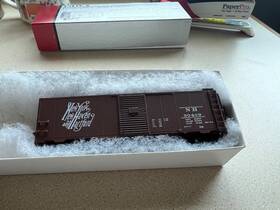 Hobnh409 Imwx Ho 40ft Aar Boxcar New Haven Nh 30409 Rtr Kd Trucks/couplers