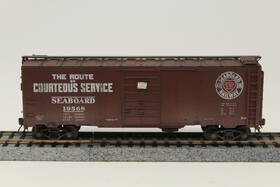Hobsa568 Imwx Ho Scale 40ft Aar Box Car Seaboard Airline 19568 Red Super Detailed