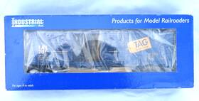 Idm1103 Industrial Rail 099838011036 027 Double Door Tag Route Box Car Train New Open