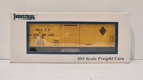 8004 Industrial Rail 8797 Ho Scale Wood Brace Box Car Chicago And Illinois Midland