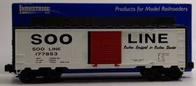 Idm1011 Industrial Rail O Gauge Soo Line Boxcar #177853 Ln/box