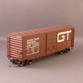 45468-02 Inter Mountain Ho Grand Trunk Western 40foot Ps-1 Box Car Gtw #516383