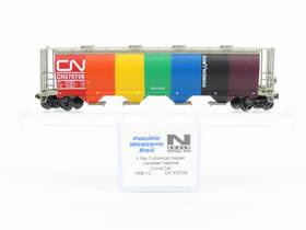 1008-1c Intermountain N Intermountain/pwrs Cn Circus Car 4-bay Cylindrical Hopper 370708