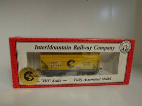 227733 Intermountain Railway Ho Chessie System Csx 2bay Covered Hopper Csxt 227733- New