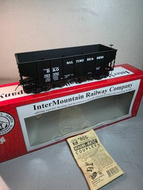 254018-29 Intermountain Railway Co. Baltimore And Ohio Usra 55-ton Hopper Nib