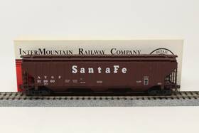 40311-14 Intermountain Ho 3-bay Covered Hopper Santa Fe Atsf 312960 Red Rtr