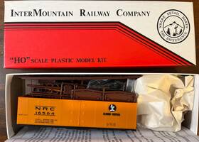 40507-09 Intermountain 40497 Ho Scale Kit Illinois Central Ice Bunker Nrc 16504