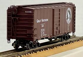 41001-08 Intermountain Co.ho Scale Assembled-kit#41001-08 Gn 40 Box Car#18361 Lrg.goat