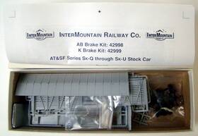 42999 Intermountain New Railway Undecorated K Brake Boxcar Kit Ho Scale