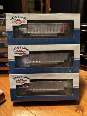 4401007-a02 Intermountain Value Line Ho 14 Panel Coal Porter 6 Pack #2 Kansas City Power New