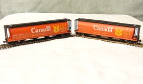 45102-47 Intermountain Lot Ot 2 - Cylindrical Hopper Grain Cars Canada Cpwx Cnwx Ho