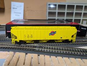 45359-08 Intermountain Cs Ps 4750 Hopper Cnw North Western Yellow #178083