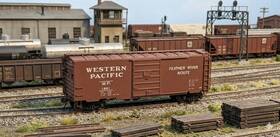 45451-01 Intermountain Ho Western Pacific #1961 40ft Ps-1 Single 8ft Door Boxcar