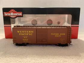 45476-01 Intermountain #45476-01 Ho Scale Western Pacific 40ft Ps-1 Boxcar #20835