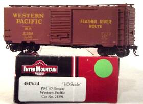 45476-04 Intermountain Ho Scale Ps-1 40 Boxcar Western Pacific Nib Kaydees