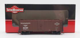 45717-04 Intermountain Ho Scale Texas And Pacific 40ft 1937 Aar Boxcar #40789 Ex