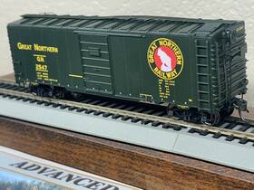 46010 Intermountain Great Northern Express Pullman Green Pass - 40ft 12 Panel Boxcar Ho Scale New