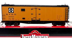 46117-10 Intermountain Ho Refrigerator Car Santa Fe Sfrd # 31655 No Slogan