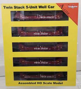 47616-06 Intermountain Ho Gunderson Twin Stack 5-unit Set Bnsf 236061 Nib Rare