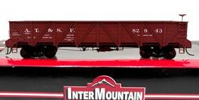 47751-06 Intermountain Ho Caswell Gondola Ga-x Early Santa Fe Atsf # 82943