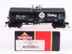 47804-01 Intermountain Ho Scale Stsx Stanley 19 600 Gal Tank Car #4404