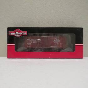 48502-11 Intermountain Ho Milwaukee Road #23343 40ft Boxcar Loose Weight