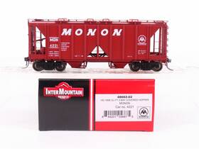 48662-02 Intermountain Ho Scale Mon Monon Railroad 2-bay Covered Hopper #4221