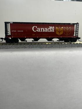65102-50 Intermountain Imrc N Scale Cylindrical Covered Hopper. Red Canada Cpwx Rd# 606428