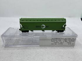 67012-04 Intermountain N Scale Cargill Salt Acf4650 Green Covered Hopper #47750 #67012-04