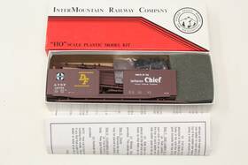 90908-08 Intermountain Ho 50ft Ps-1 Box Car Santa Fe Chief Atsf 12776 Red Kit