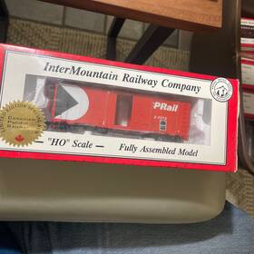 H1064b Intermountain Special Run Ho Canadian Pacific 40ft Single Door Boxcar Cp Rail
