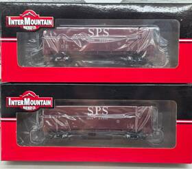 35203 Intermountain Railway Co. Ho Spokane Portland And Seattle Woodchip Drop Bottom Gondola