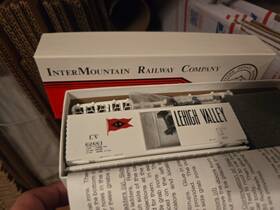 40460-04 Intermountain Railway Co. Ho Kit Ps-1 40 Box Car Lehigh Valley 62661