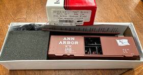 40464-09 Intermountain Railway Co. Ho Scale Kit #40464-09 Ps-1 40 Box Car Ann Arbor Lg Flag 1339 Ny