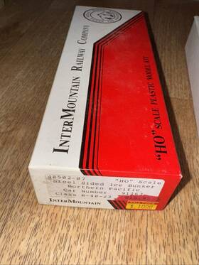 40502-07 Intermountain Railway Co. Ho Kit #40502-07 Steel Side Ice Bunker Northern Pacific #91163 New